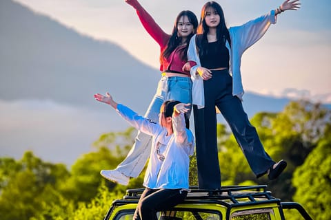 Bali: Shared Mount Batur Sunrise Jeep Tour with Hot Springs - Image 2