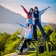 Bali: Shared Mount Batur Sunrise Jeep Tour with Hot Springs