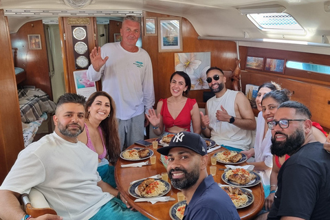 Rhodes Private Luxury Day Cruise Lunch, Coctails, Champagne