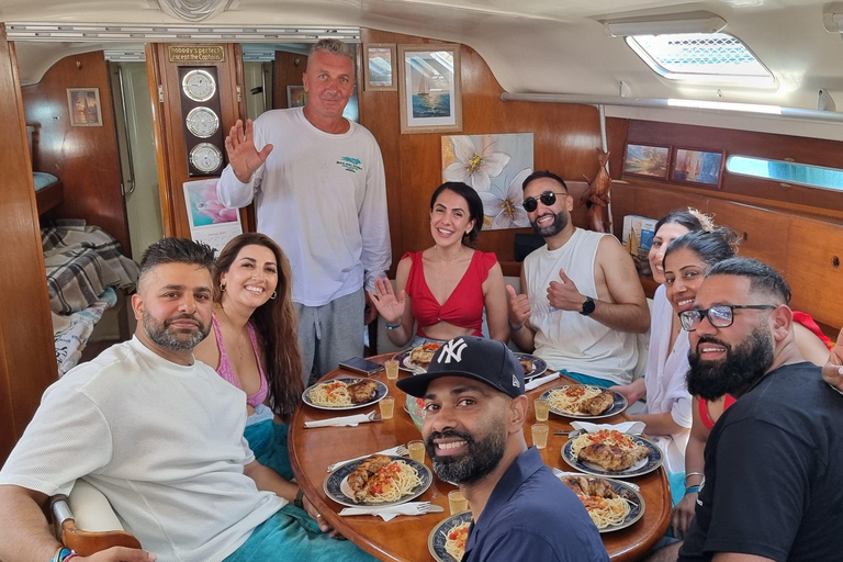 Rhodes Private Luxury Day Cruise Lunch, Coctails, Champagne