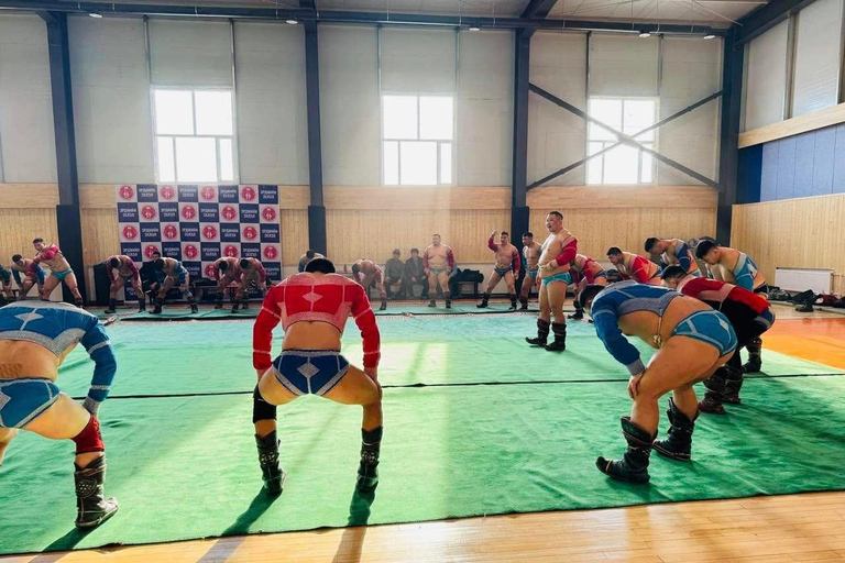 Ulaanbaatar: Mongolian Wrestling Experience with Snacks