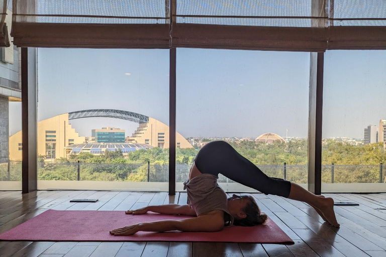 Delhi: Yoga in de Lodhi-tuin