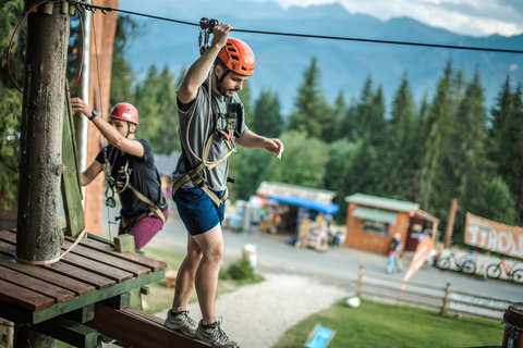 Zakopane: Rope Park on the top of Gubałówka