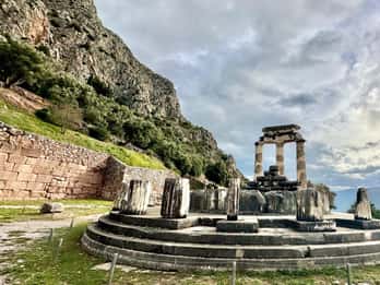 Ganztägige private Tour Delphi, Nabel der Welt Hosios Loukas 8 Std.