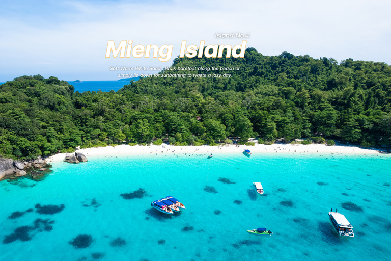 From Phuket or Khaolak : Similan Islands Day Trip Pick Up from Phuket Area (include Transfer from Phuket)