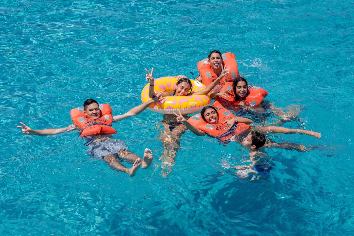 Paphos:BlueLagoon trip with slide,music&transfer from Paphos