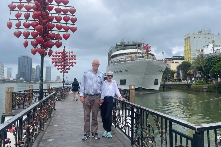 Avventura nella città di Da Nang: Cultura Storia Massaggio Tour privatoTour privato della città e del massaggio cieco in moto