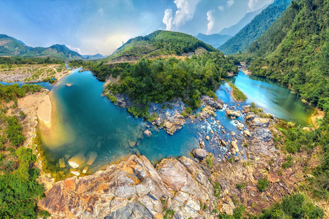 Da Nang: Hoa Bac Jeep Tour with BBQ Lunch and Swimming