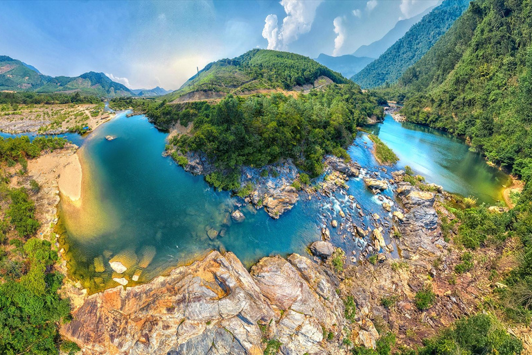 Da Nang: Hoa Bac Jeep Tour with BBQ Lunch and Swimming