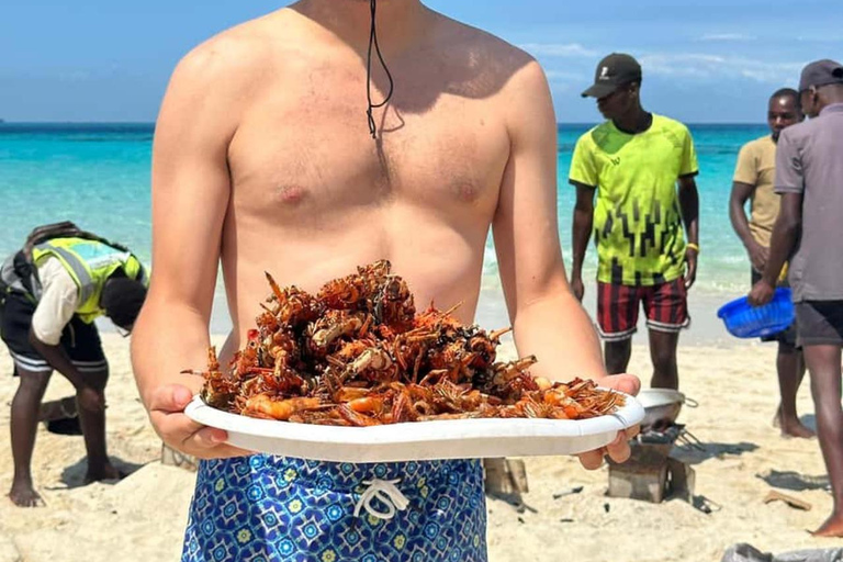 Zanzibar: Nakupenda Sandbank Beach With BBQ Seafood Lunch No Hotel Pick up and drop off transfer