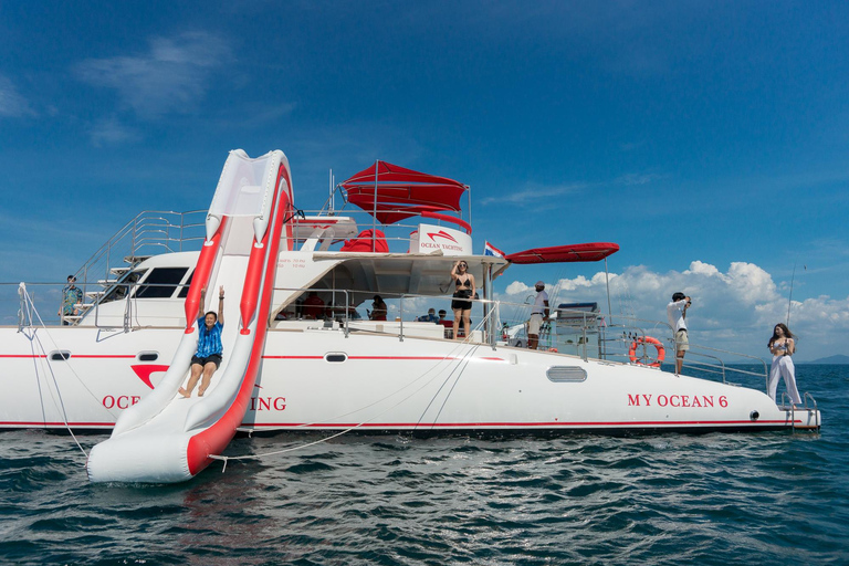 Pattaya : excursion d'une journée dans les 2 îles en catamaran avec déjeuner