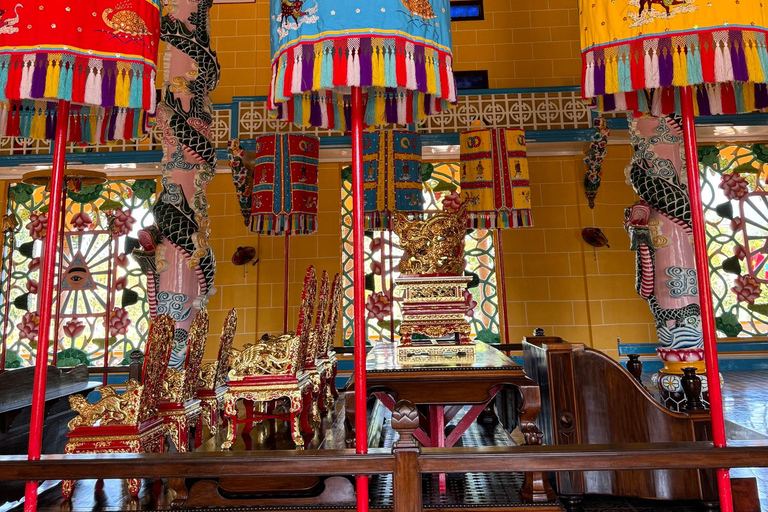 HCM: Excursión a Tay Ninh, la Montaña de la Virgen Negra y el Templo de Cao DaiVisita privada (2 sitios)