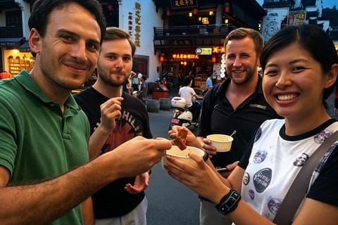 Beijing Nightlife: Hutong Walk, Street Eats & Hotpot Dinner