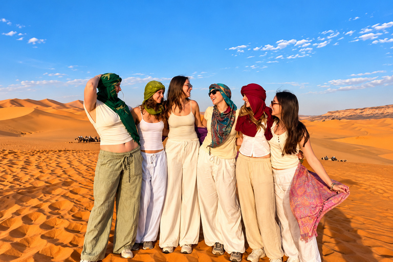 Marrakech: 3-Day Student Sahara Tour With Camp and Quad Adventure Pick: Luxury Camp & Sunset ATV Ride