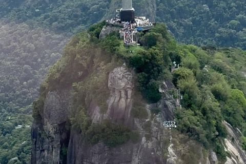 Day in Rio de Janeiro: Christ, secret beach, helicopter