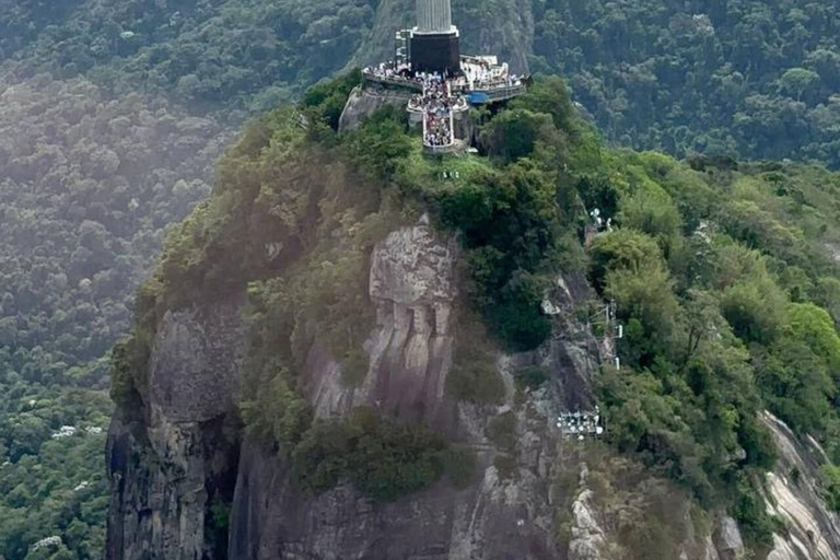 Day in Rio de Janeiro: Christ, secret beach, helicopter