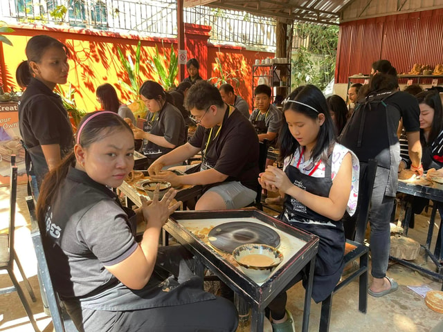 Pottery Classes Siem Reap with Pick up Drop off