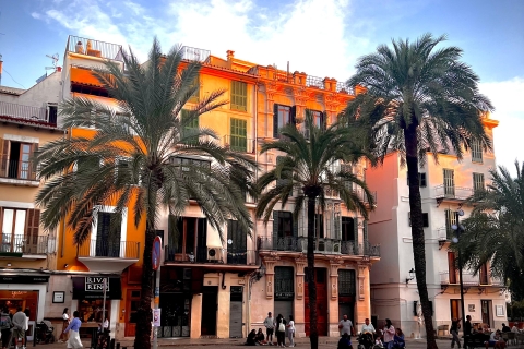 Palma de Majorque : vieille ville et bar à tapas de nuitVisite publique