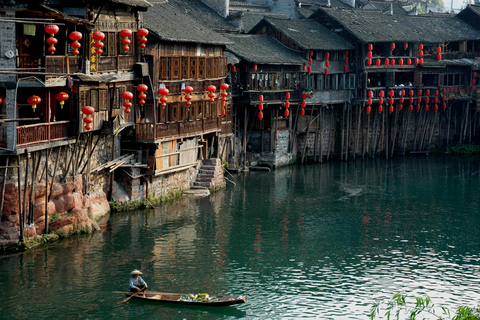 Zhangjiajie: Fenghuang forntida stad + Furong stad 2-dagars tur