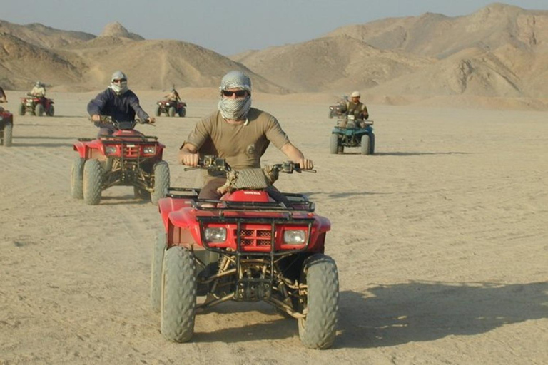 Sharm El-Sheikh: ATV Desert Morning Quad Safari Adventure 2 People ( 1 DBL QUAD )