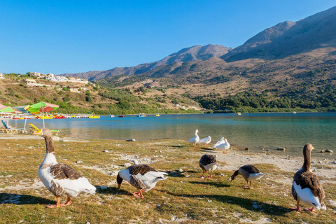 From Chania: Lake Kournas & Argiroupoli Springs Guided Tour