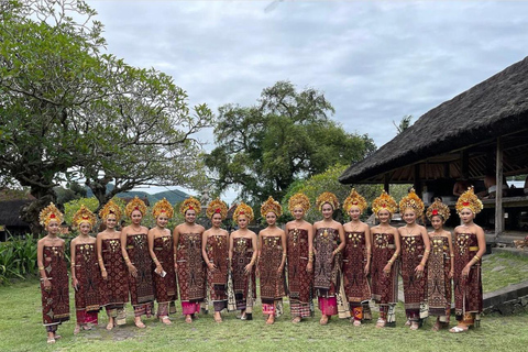 Sidemen : Villages traditionnels, ferme de sel et visite de Tirta Gangga