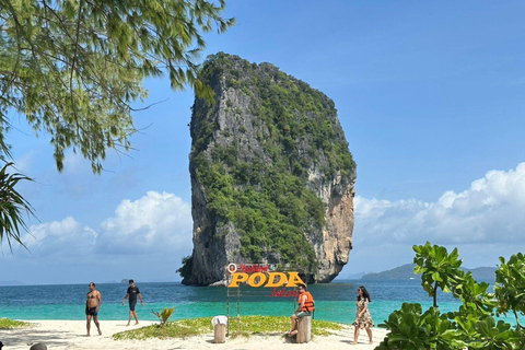 Krabi : excursion matinale en hors-bord vers Koh Hong et quatre îles