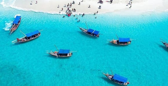 Private Mnemba Island: Dolphin Encounter & Snorkeling Cruise