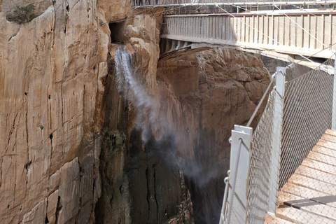 Caminito del Rey from Málaga, small group up to 7 people
