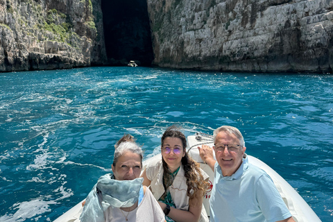Vlorë: Sazan Island, Haxhi Ali Cave, and Karaburun Boat Tour Vlorë: Sazan, Haxhi Ali Cave Karaburun Boat Tour