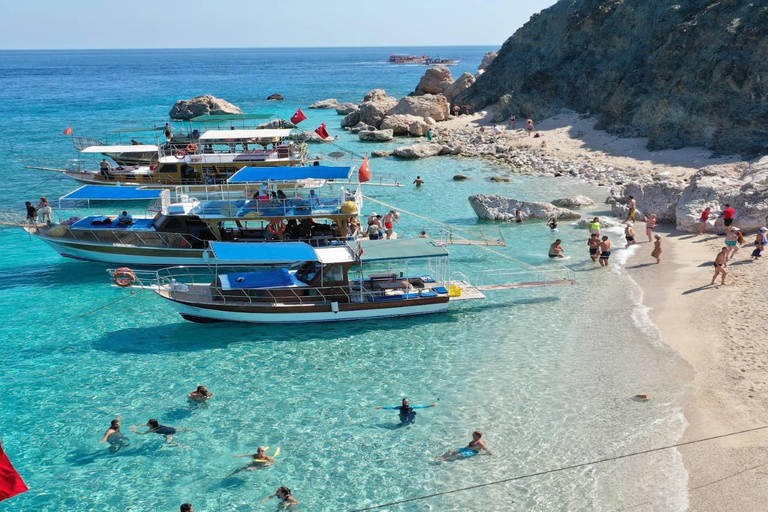 Alanya, Side, Antalya, Belek: Suluada Island Boat Day & Swim From Antalya, Belek And Kemer