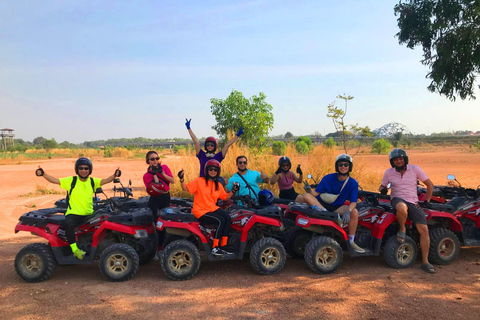 Pattaya: Experiencia Eco ATV Off-Road1 hora de conducción de ATV