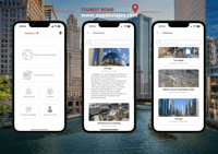 Architecture Application auto-guidée Chicago avec Audioguide - Housity