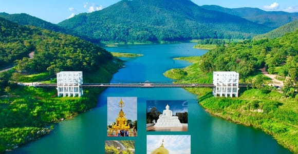 Chiang Mai: Sticky Waterfall Scenic Loop, Unseen Lake & Temple