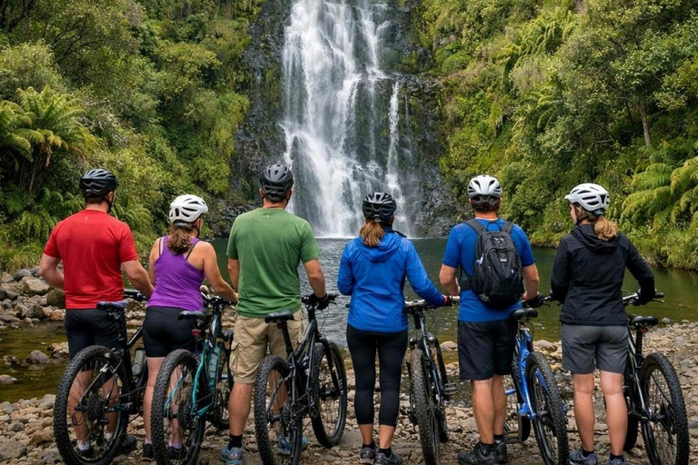 Auckland: Westcoast Black Sand Fatbike Tour Private Tour with Transport