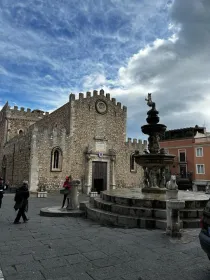 Ab Catania: Taormina, Savoca & Castelmola Tour mit Brunch
