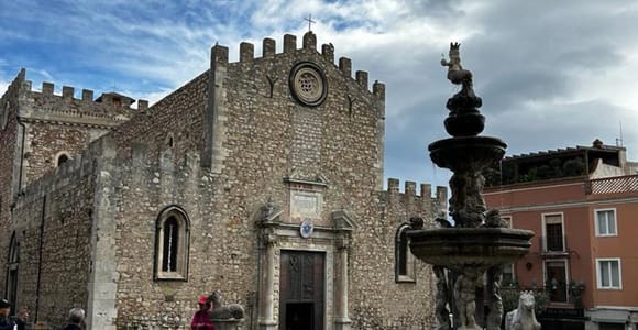 Von Catania: Taormina, Savoca und Castelmola Tour mit Mittagessen
