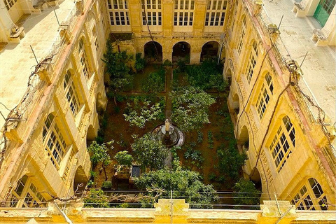 Valletta: Monastery and Secret Garden in heart of the city.