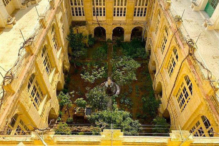 Valletta: Monastery and Secret Garden Entry Ticket