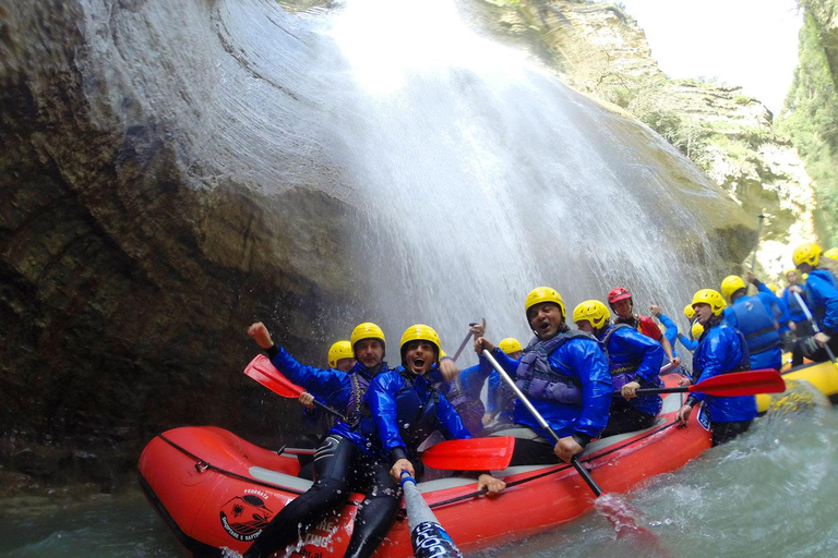 From Tirana/Durres/Golem: Adventure Guided Rafting Day Trip Private Tour from Tirana or Durres