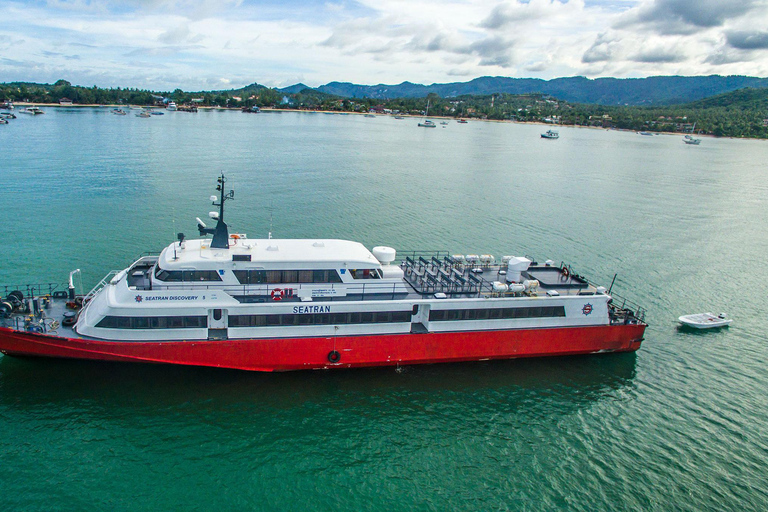 Z Krabi na Koh Samui autokarem i łodziąAutokar i prom