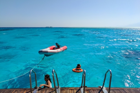 Au départ de Safaga : Orange Island, plongée, snorkeling et sports nautiquesSafaga ou Soma : Orange Island Snorkel, Dive & Water Sports