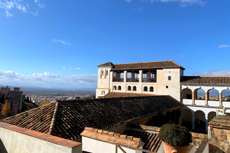 Granada: Alhambra y Palacios Nazaríes Visita Guiada y EntradasPequeño Gruop Tour en ruso