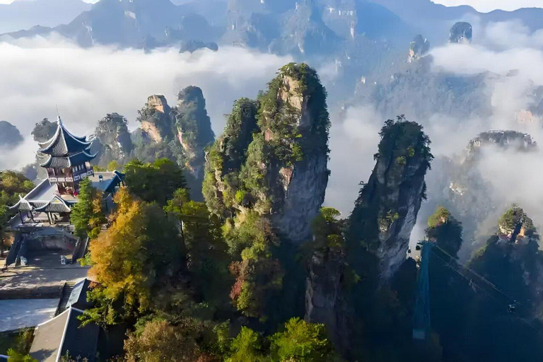 Zhangjiajie: National Forest Park & 72 Qilou Combo Ticket 72 Qilou Night Ticket