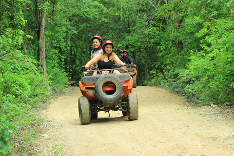 Playa del Carmen: Wycieczka ATV, Zipline i Cenote Adventure Tour