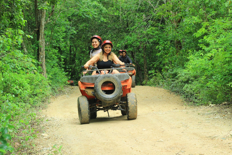 Playa del Carmen: Wycieczka ATV, Zipline i Cenote Adventure Tour