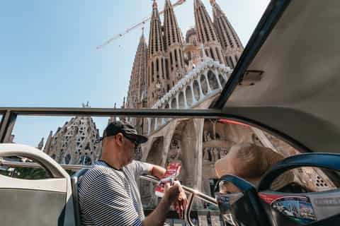 Barcelona: 24 or 48-Hour Hop-On Hop-Off Bus Tour