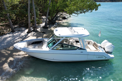 #1 Private Boat Tour and 1 Hour Free Jet Ski Rental in Miami