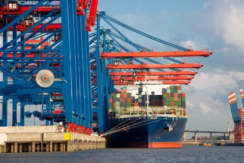 Hamburgo: Crucero por el puerto y el río Elba con comentarios en directo