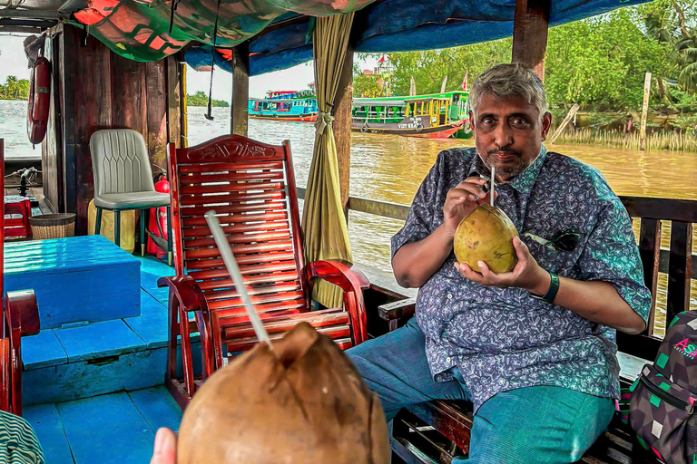 Mekong Delta Day Trip with hat making handmake BIG GROUP 35 PAX